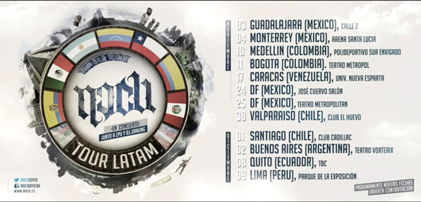 Nach Gira Latinoamerica 2013